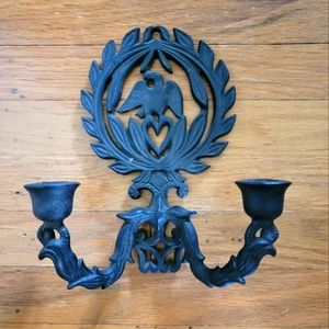 Wrought Iron Candle Holder